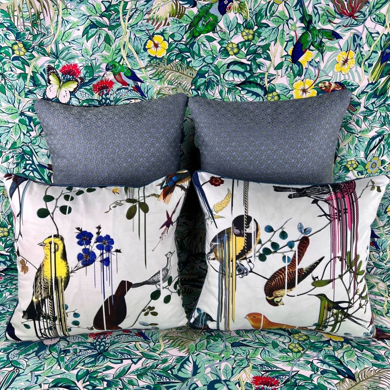 Christian Lacroix "Birds Sinfonia" - 4 Shams