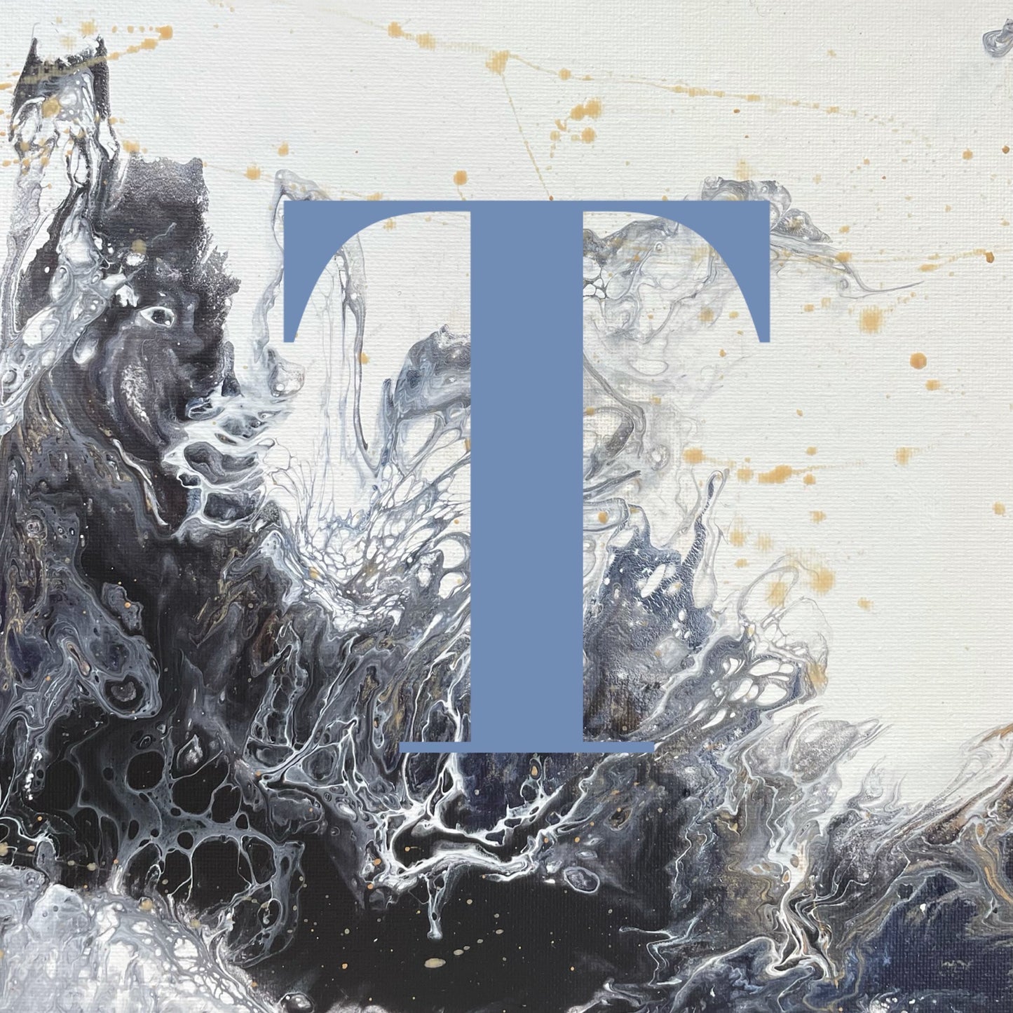 MONOGRAM SKINNY SCARF T