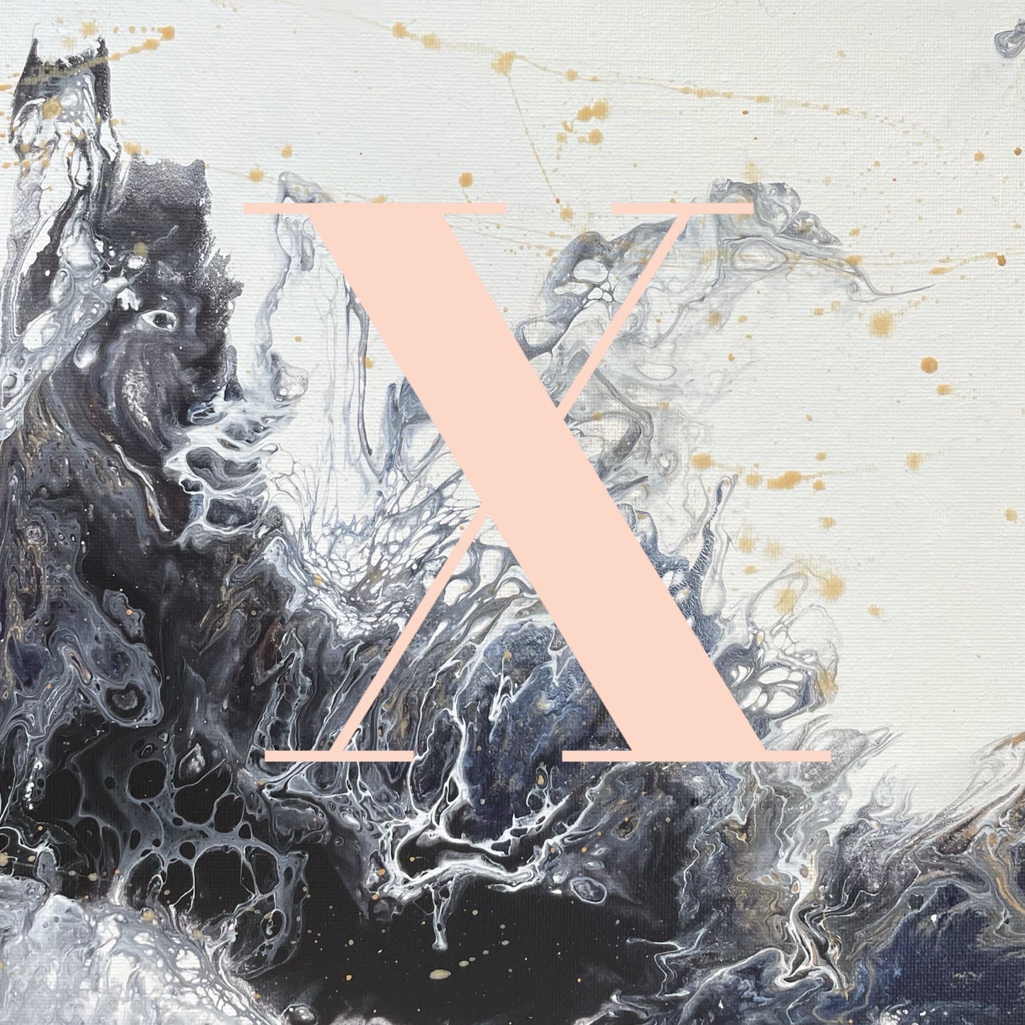 MONOGRAM SKINNY SCARF X