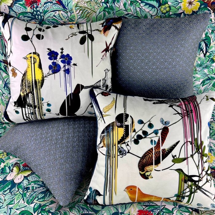 Christian Lacroix "Birds Sinfonia" - 4 Pillow Cases