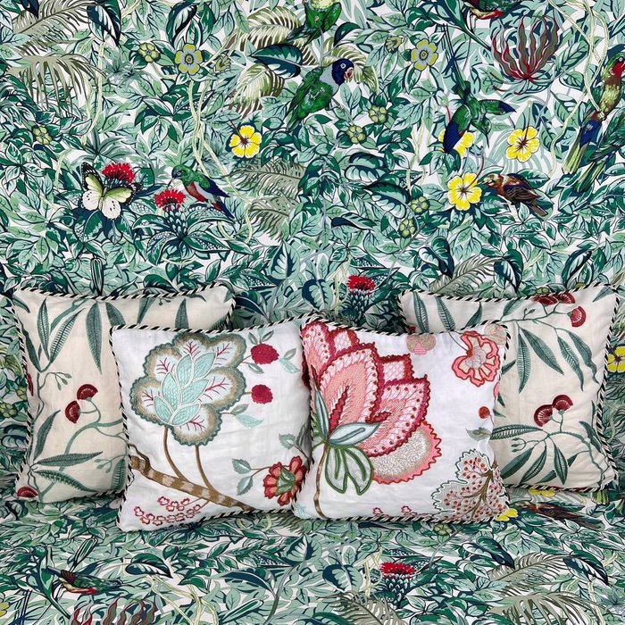 Colefax and Fowler "Baptista" - 4 Pillow Cases