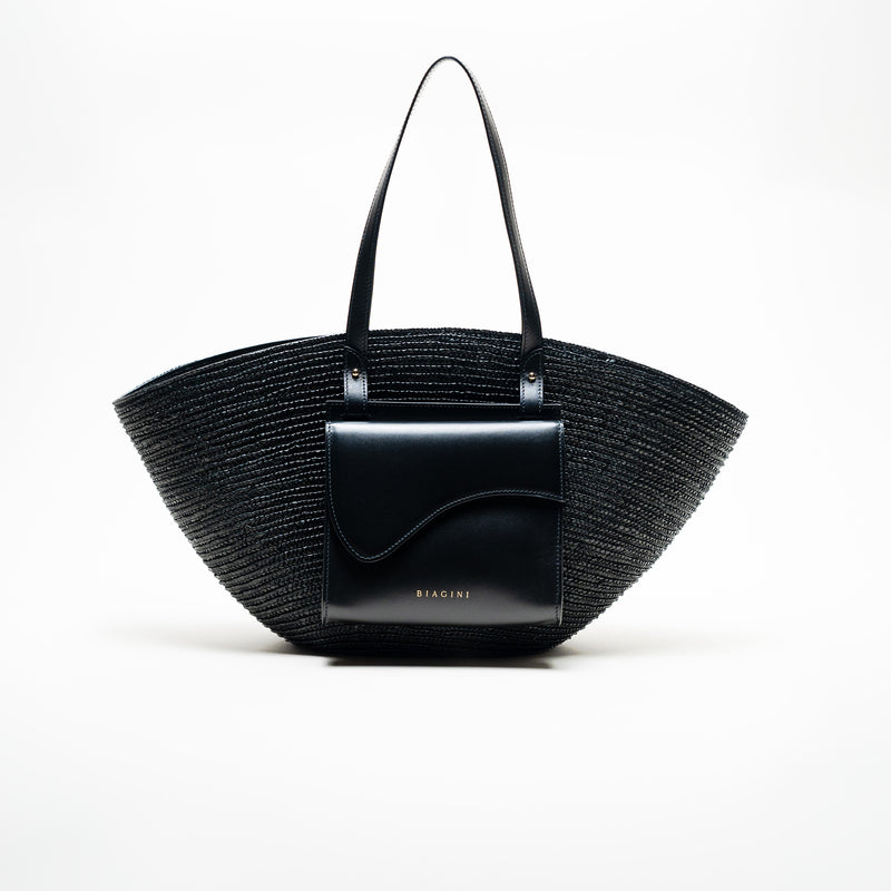 Biagini x DS7 - Le Grand Panier Wave - Black