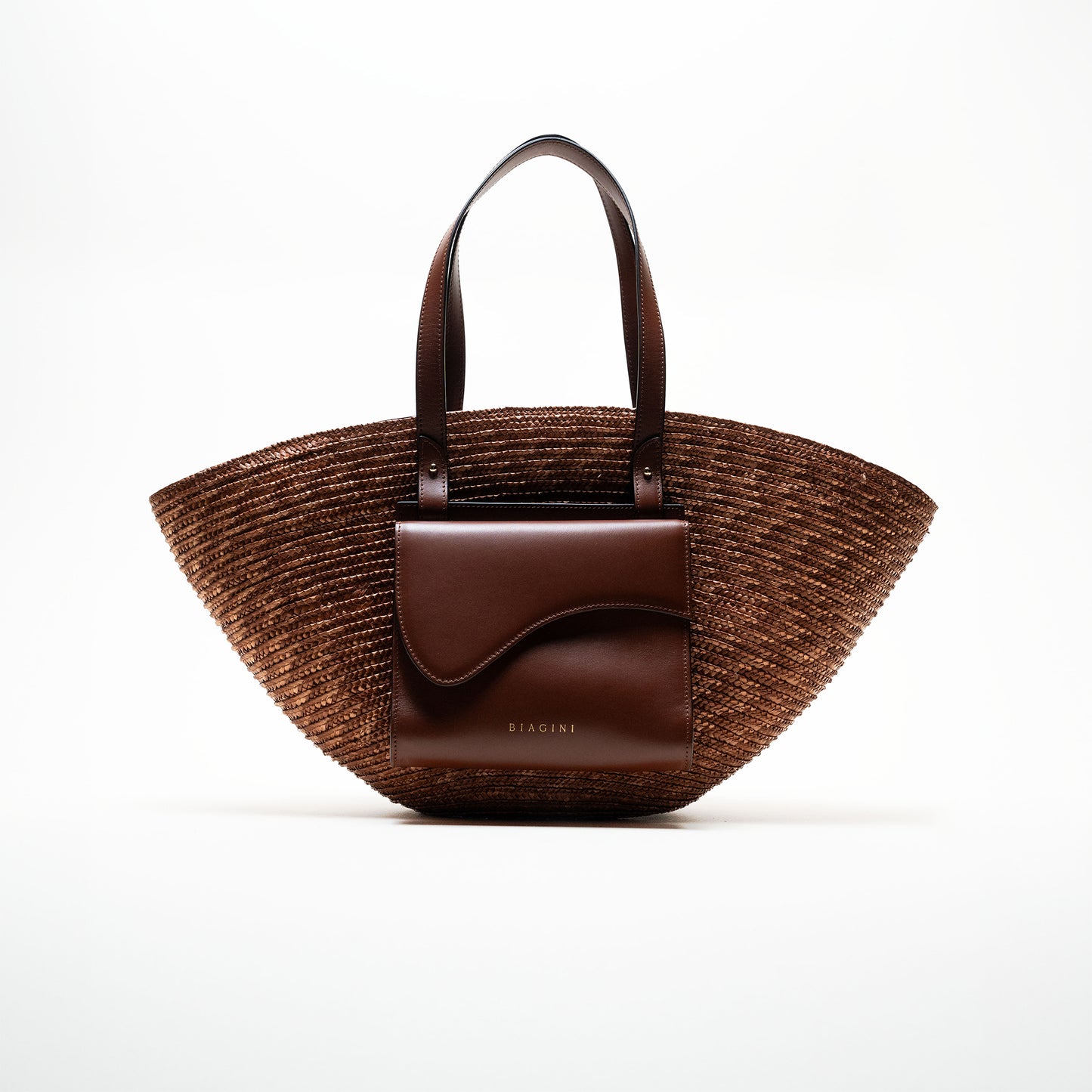 LE GRAND PANIER WAVE - PECAN BROWN & BRITISH TAN