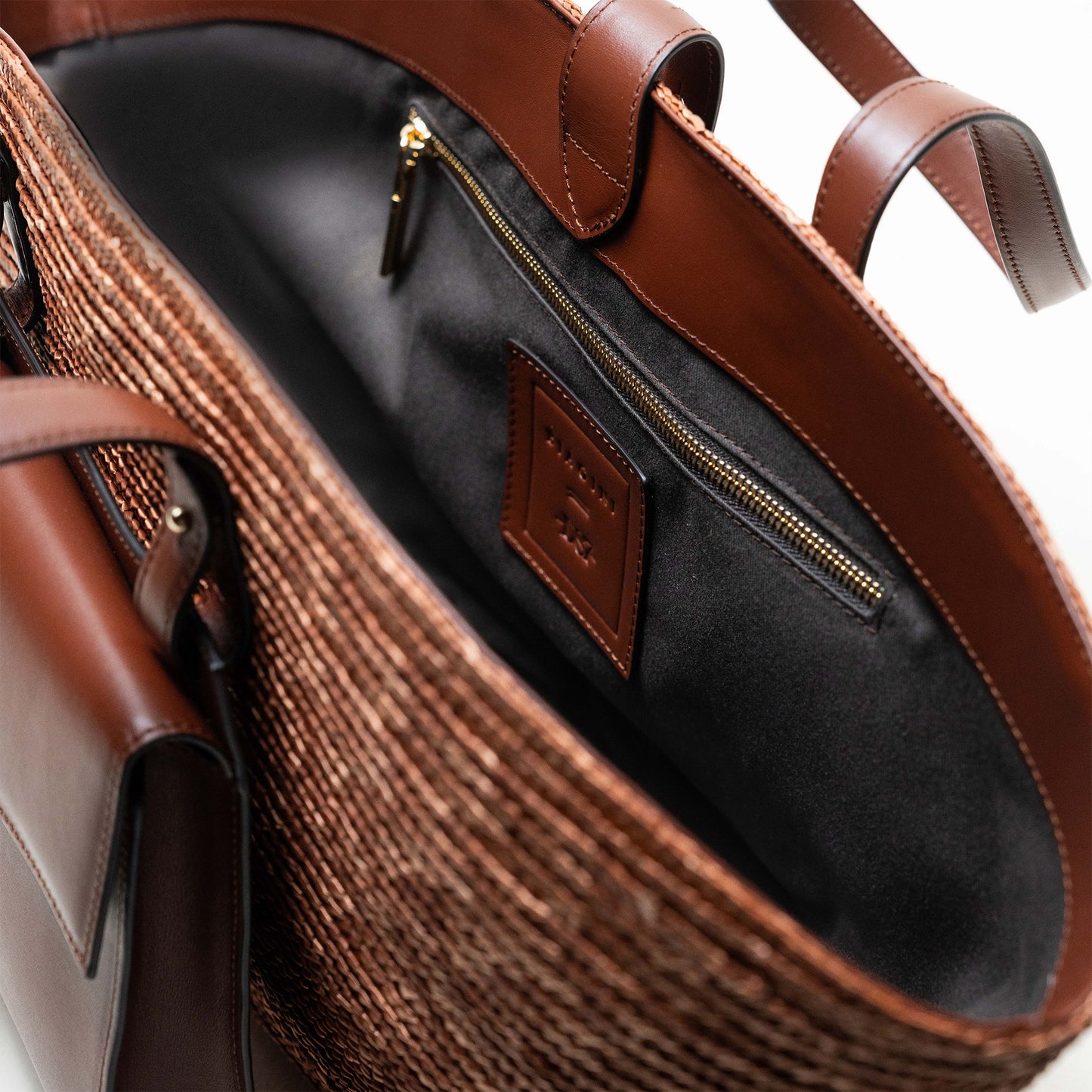 LE GRAND PANIER WAVE - PECAN BROWN & BRITISH TAN