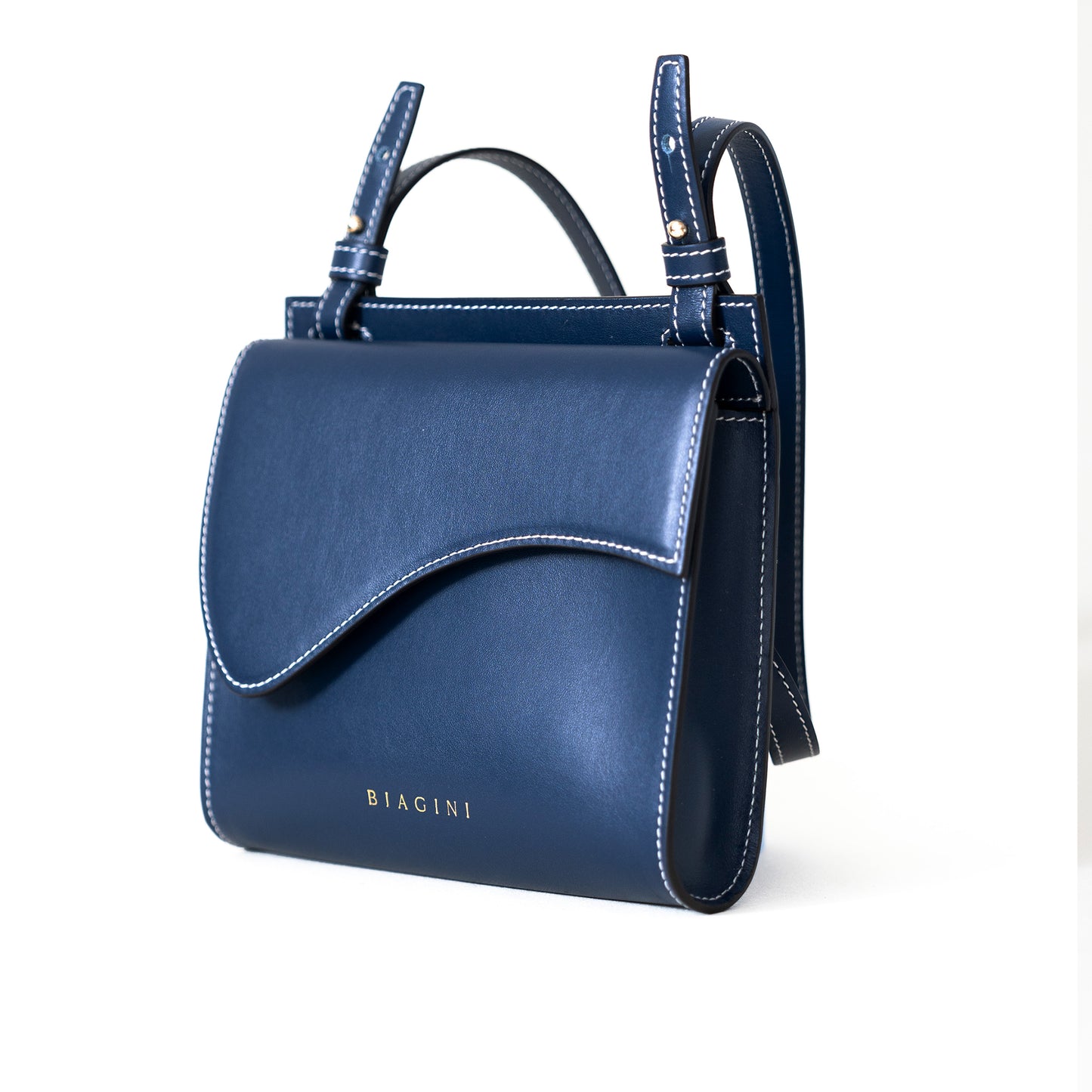 LE GRAND PANIER WAVE - NATURAL & NAVY