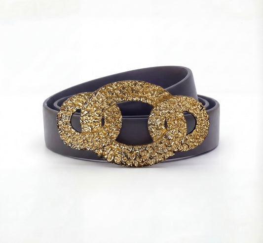 Mimi di N Three rings bows Vintage Buckle, circa. 1983 - Bows Collection