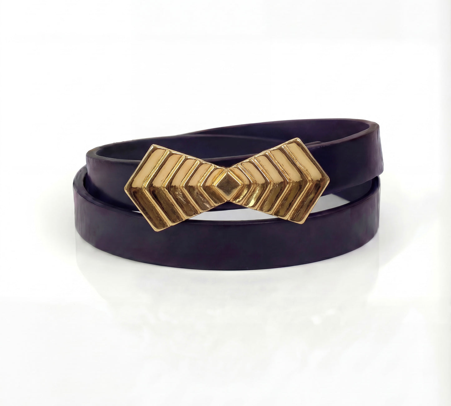 Mimi di N two triangles Vintage buckle, circa. 1979 - One of the kind Collection