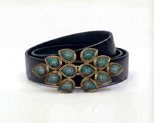 Mimi di N Druppels blue Vintage buckle, circa. 1983 - One of the kind Collection Sold