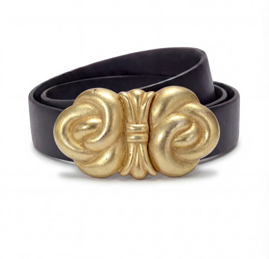 Knotted Bow  Vintage Buckle, circa 1980s - Bows Collection