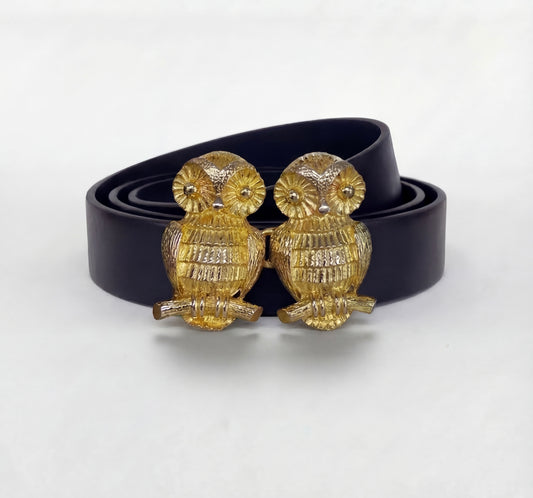 Mimi di N Owls Vintage Buckle, circa. 1975 - Fauna Collection