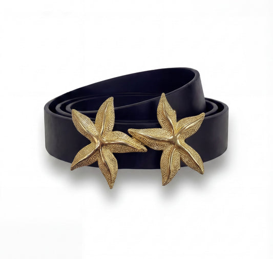 Mimi di N Starfish dare elegant Vintage Buckle, circa. 1981 - Seashells Collection