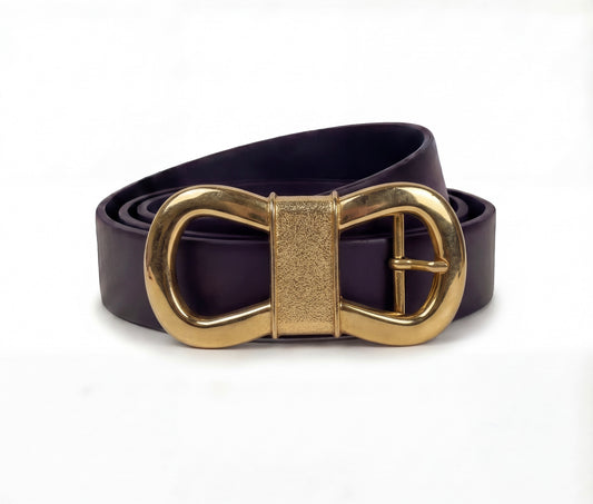 Paquette Two loops Vintage buckle, circa. 1980s - One of the kind Collection