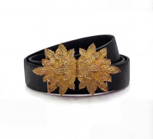 Mimi di N Leaves Vintage buckle, circa. 1981 - Leaves collection
