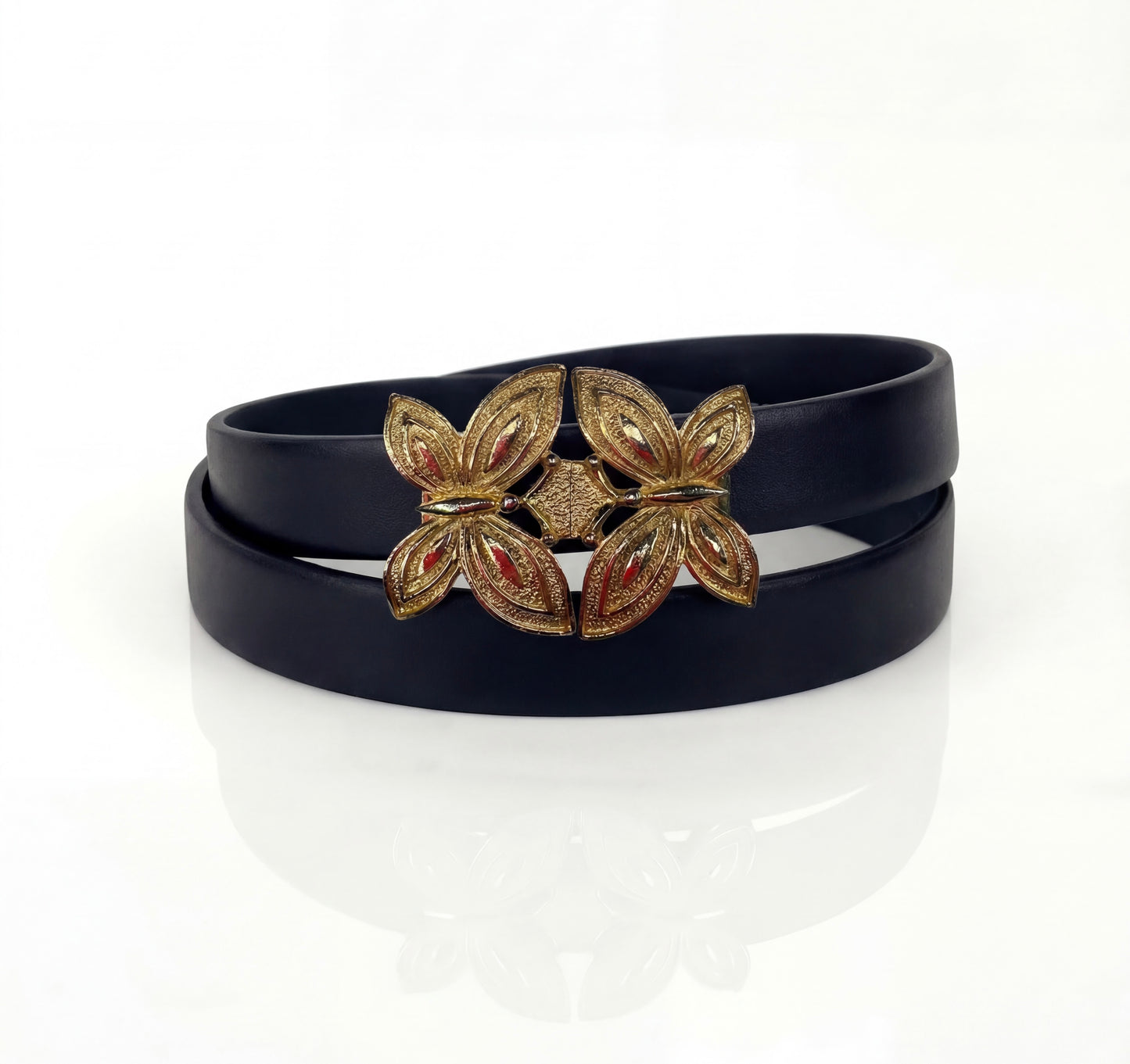 Mimi di N Butterflies Vintage buckle, circa. 1975 - Animal collection