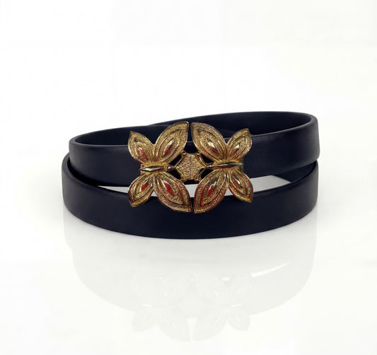 Mimi di N Butterflies Vintage buckle, circa. 1975 - Animal collection