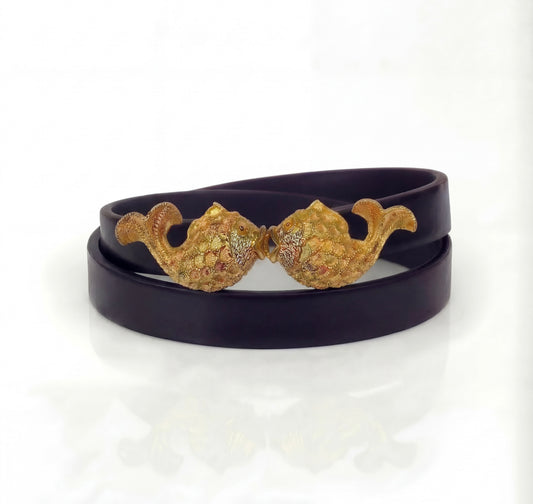 Mimi di N Fishes Vintage buckle, circa. 1976 - Lunar New Year collection