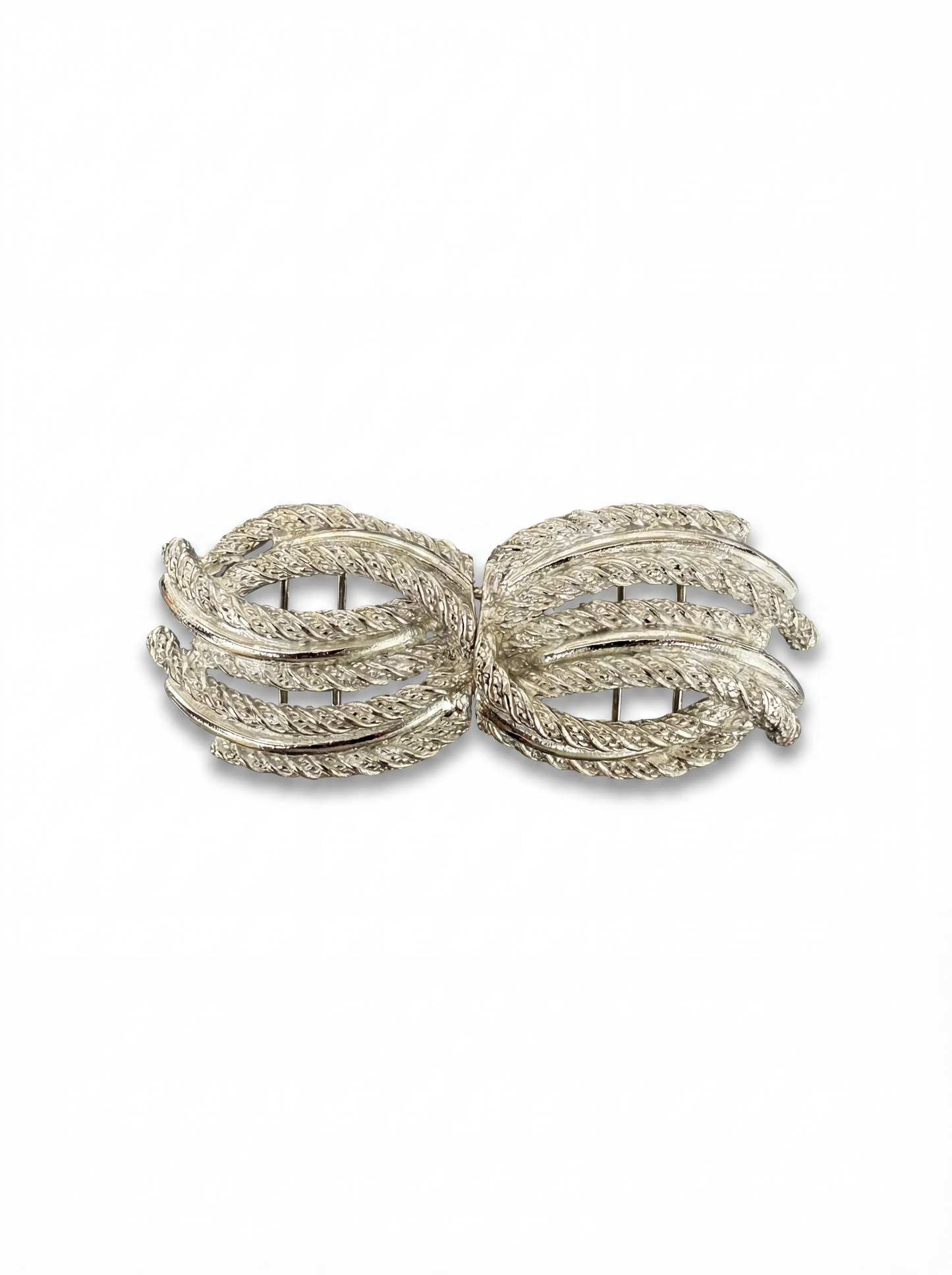 Mimi di N Silver bow Vintage Buckle, circa 1975 - Bow Collection