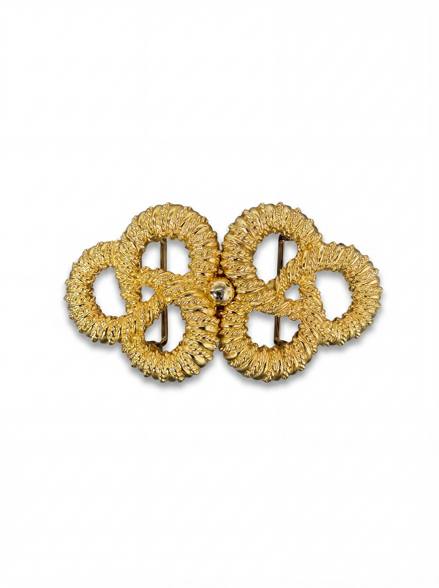 Mimi di N round bow vintage buckle, circa 1990 - Bow collection