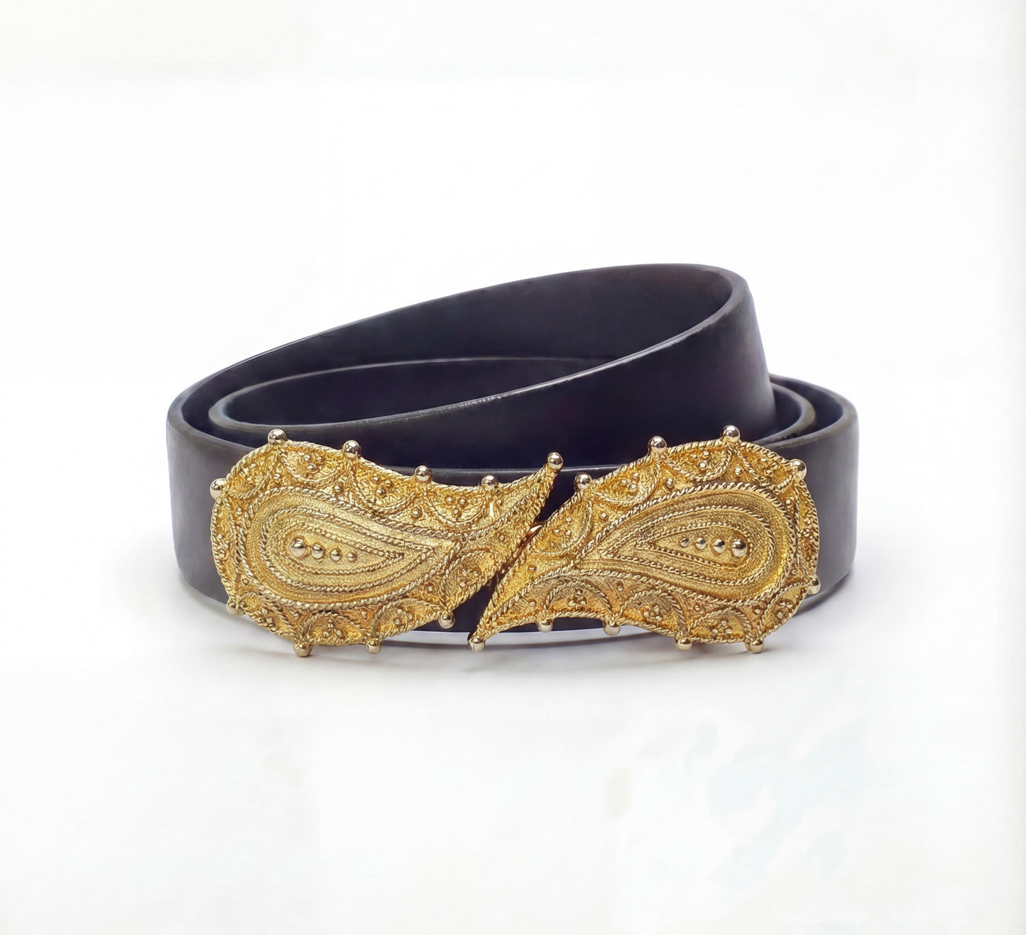 Mimi di N Gold M Paisley Vintage buckle, circa 1981 - One of the kind Collection