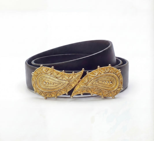 Mimi di N Gold M Paisley Vintage buckle, circa 1981 - One of the kind Collection