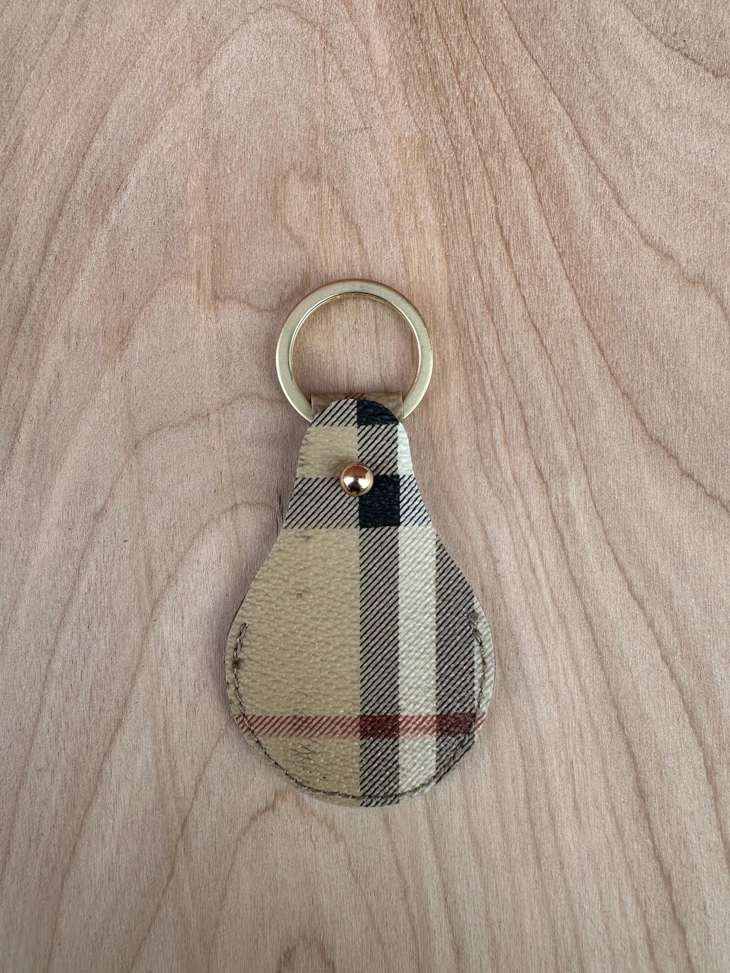 AIRTAG HOLDER UPCYCLED VINTAGE MONOGRAM CHECKERED