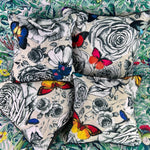 Osborne and Little "Butterfly" - 4 Pillow Cases