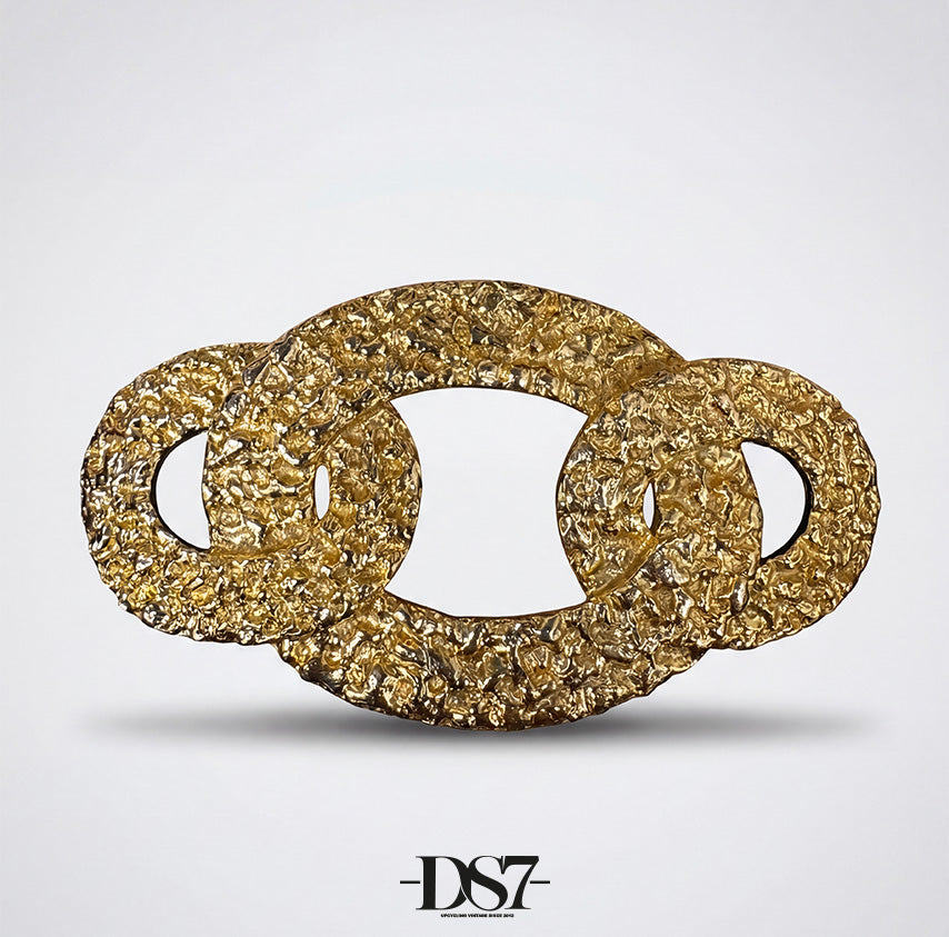 Mimi di N Three rings bows Vintage Buckle, circa. 1983 - Bows Collection