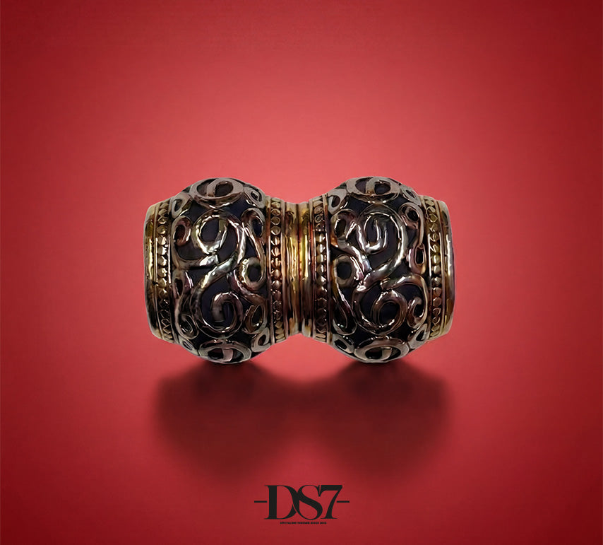 Paquette Etruscan style Vintage buckle, circa. 1980s - Lunar New Year collection