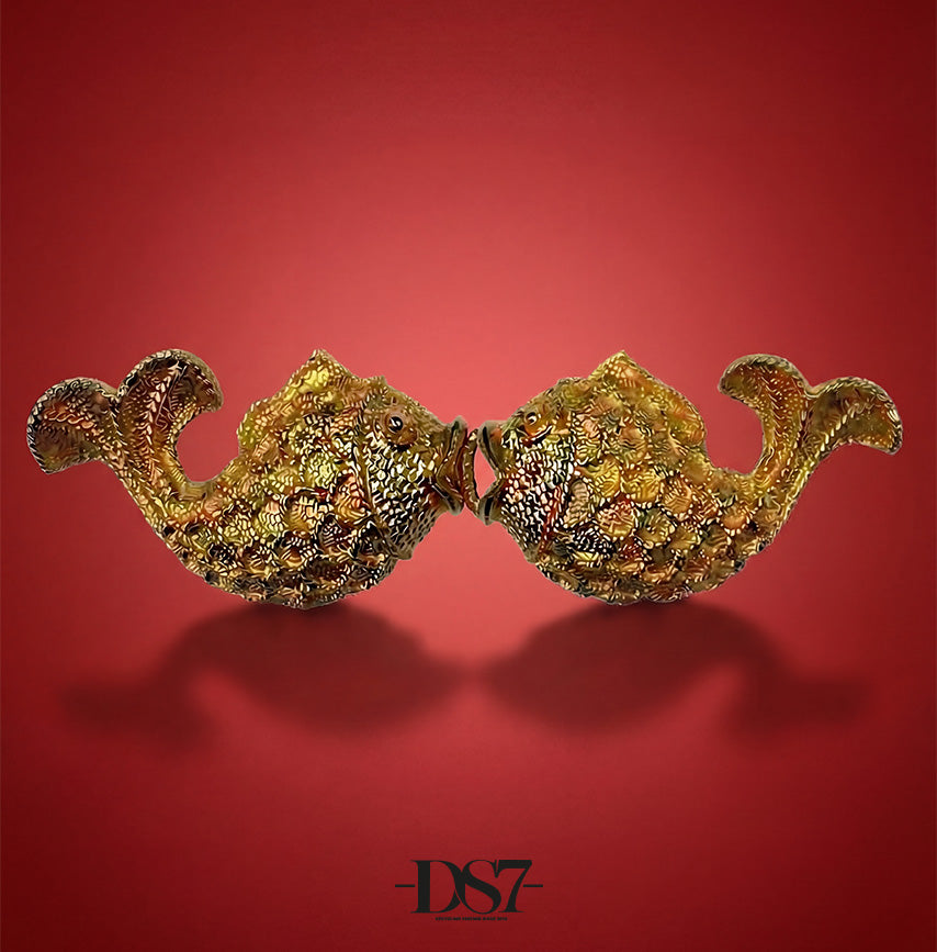 Mimi di N Fishes Vintage buckle, circa. 1976 - Lunar New Year collection