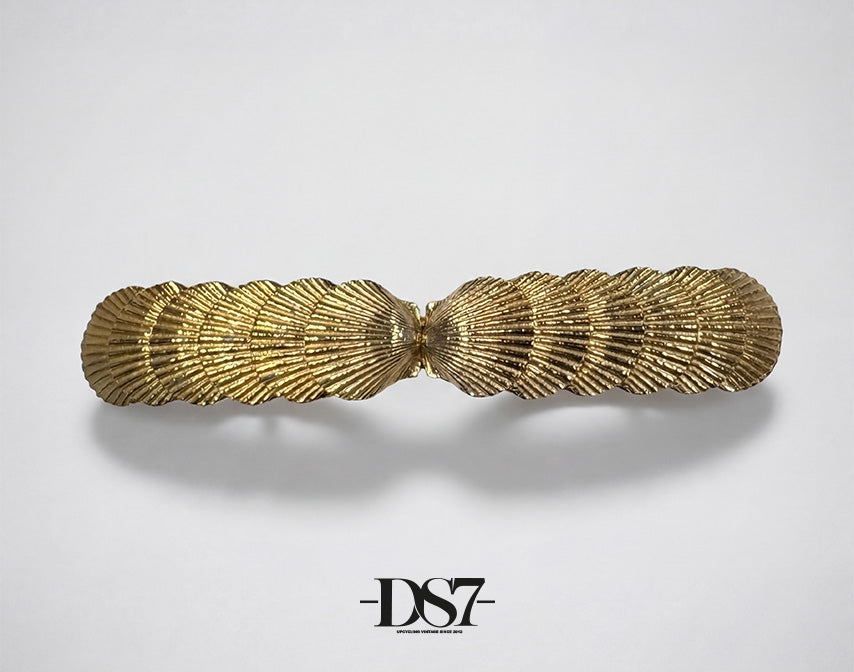 Mimi di N Six shells Vintage buckle,  circa. 1982 - Seashells Collection