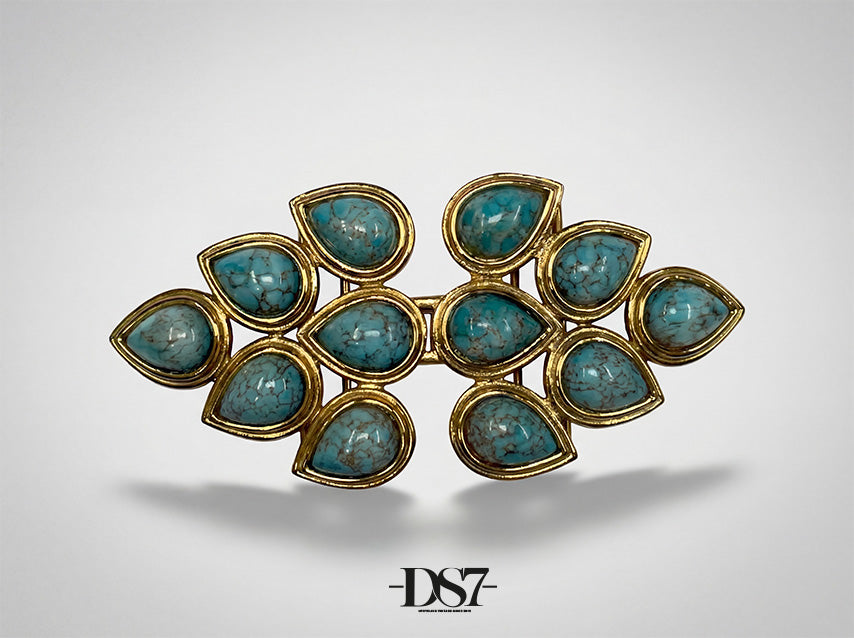 Mimi di N Druppels blue Vintage buckle, circa. 1983 - One of the kind Collection Sold