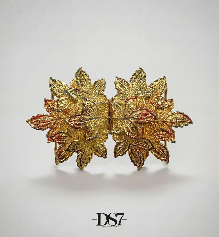 Mimi di N Leaves Vintage buckle, circa. 1981 - Leaves collection