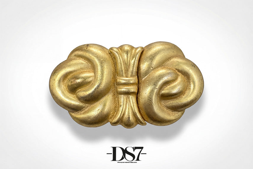 Knotted Bow  Vintage Buckle, circa 1980s - Bows Collection