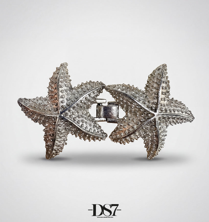 Mimi di N Fat Starfish Vintage buckle, circa. 1976 - Seashells Collection