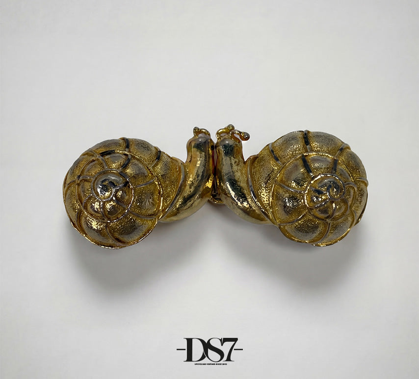 Mimi di N Snails Vintage buckle, circa. 1976 - Animal Collection