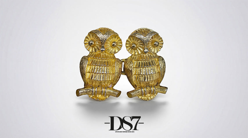 Mimi di N Owls Vintage Buckle, circa. 1975 - Fauna Collection