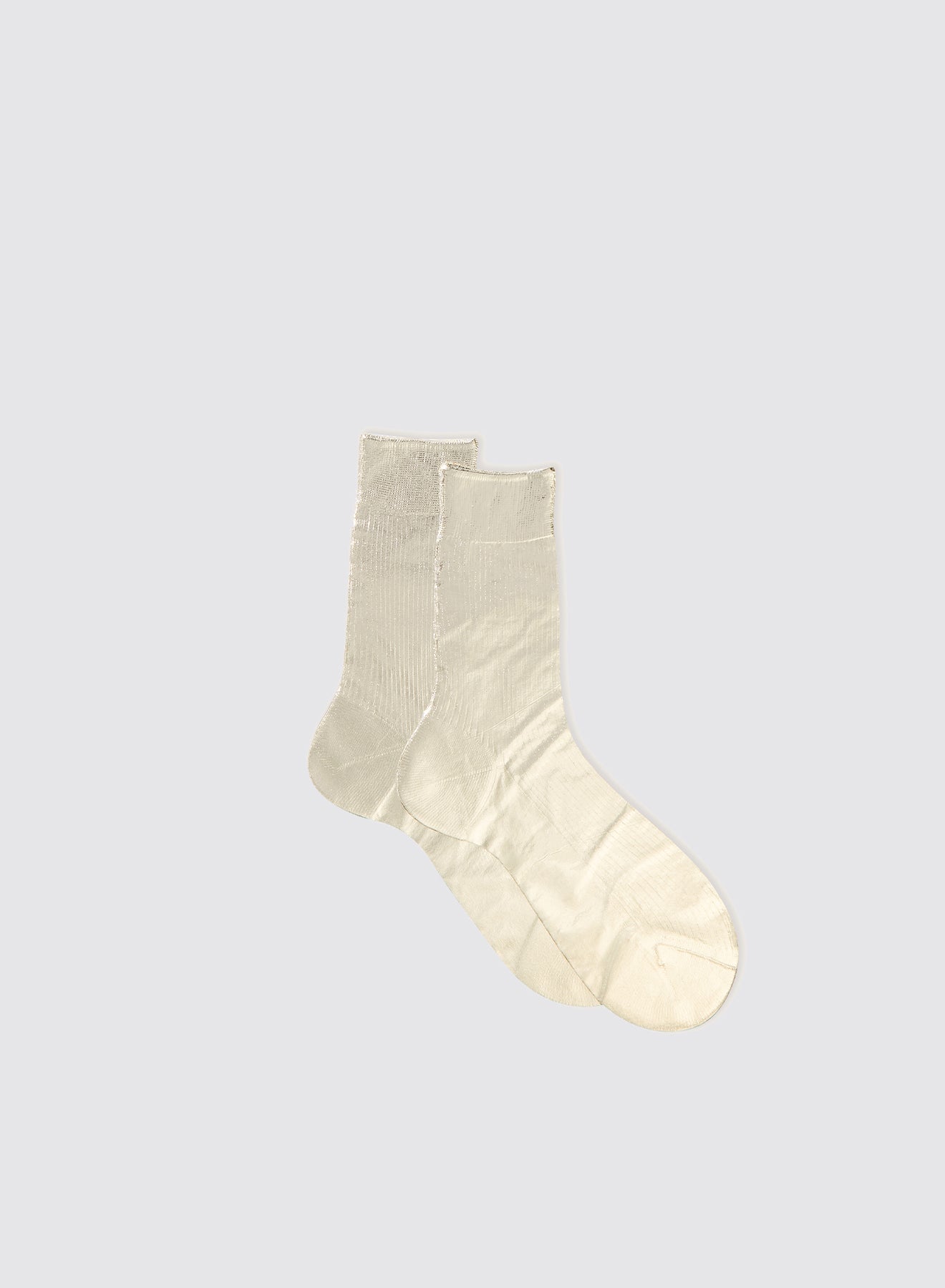 ONE RIBBED LAMINATED - PLATINO