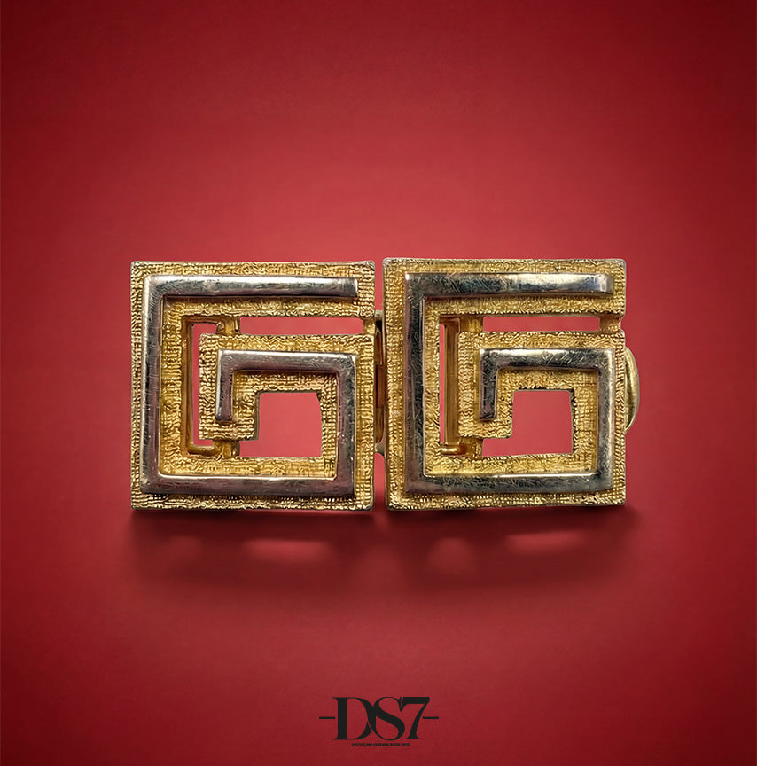 Mimi di n Victorian style Vintage buckle, circa. 1976 - Lunar New Year collection