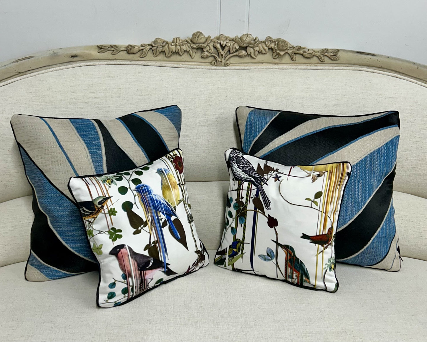 Christian Lacroix "Birds Sinfonia" - 4 Shams