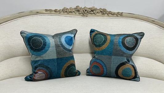 Mulberry Home "Dress Circle Velvet" - 2 Pillow Cases