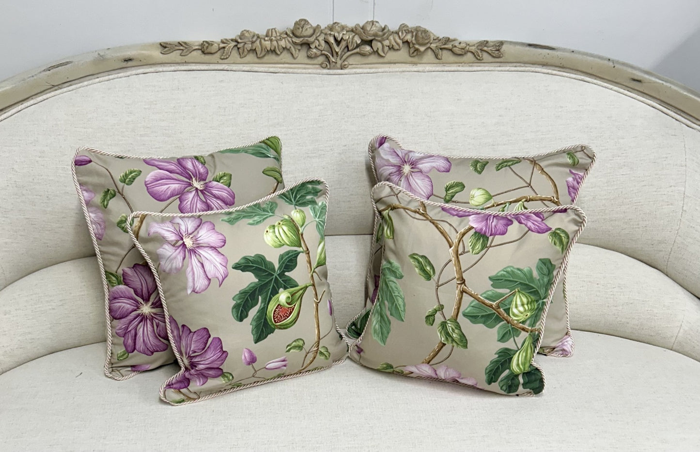 Manuel Canovas "Castellane" - 4 Pillow Cases