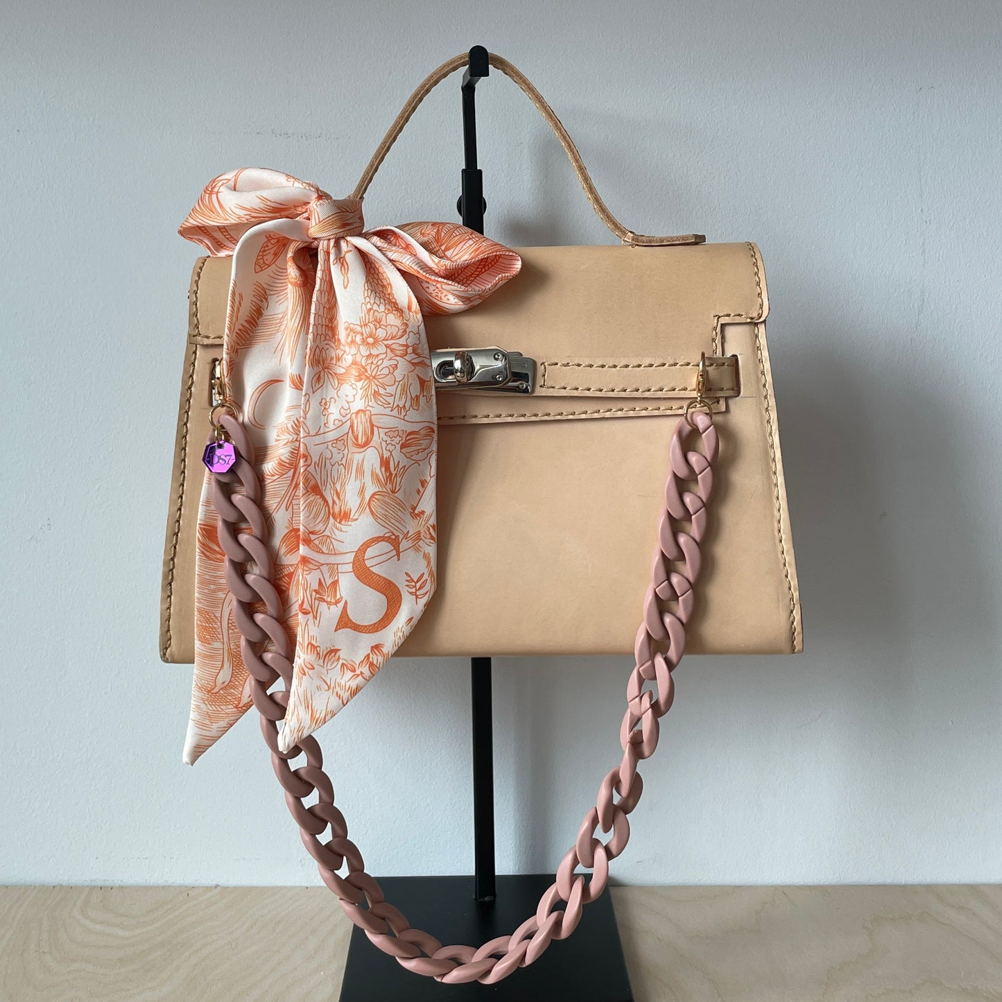 MONOGRAM SKINNY SCARF S