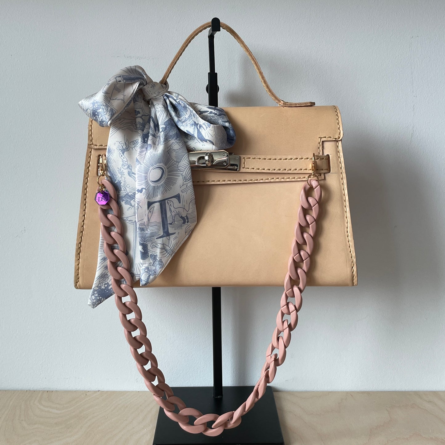 MONOGRAM SKINNY SCARF T