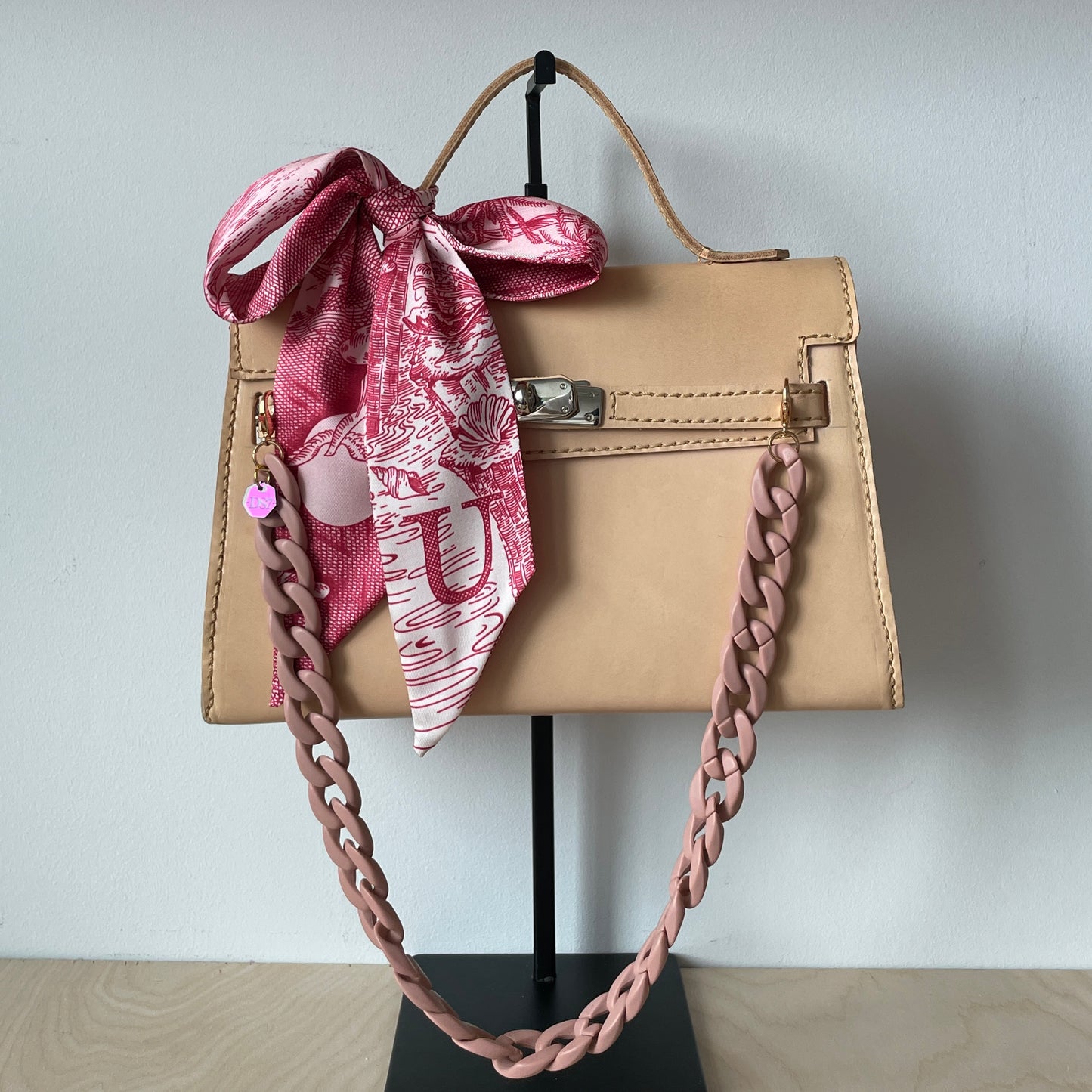 MONOGRAM SKINNY SCARF U