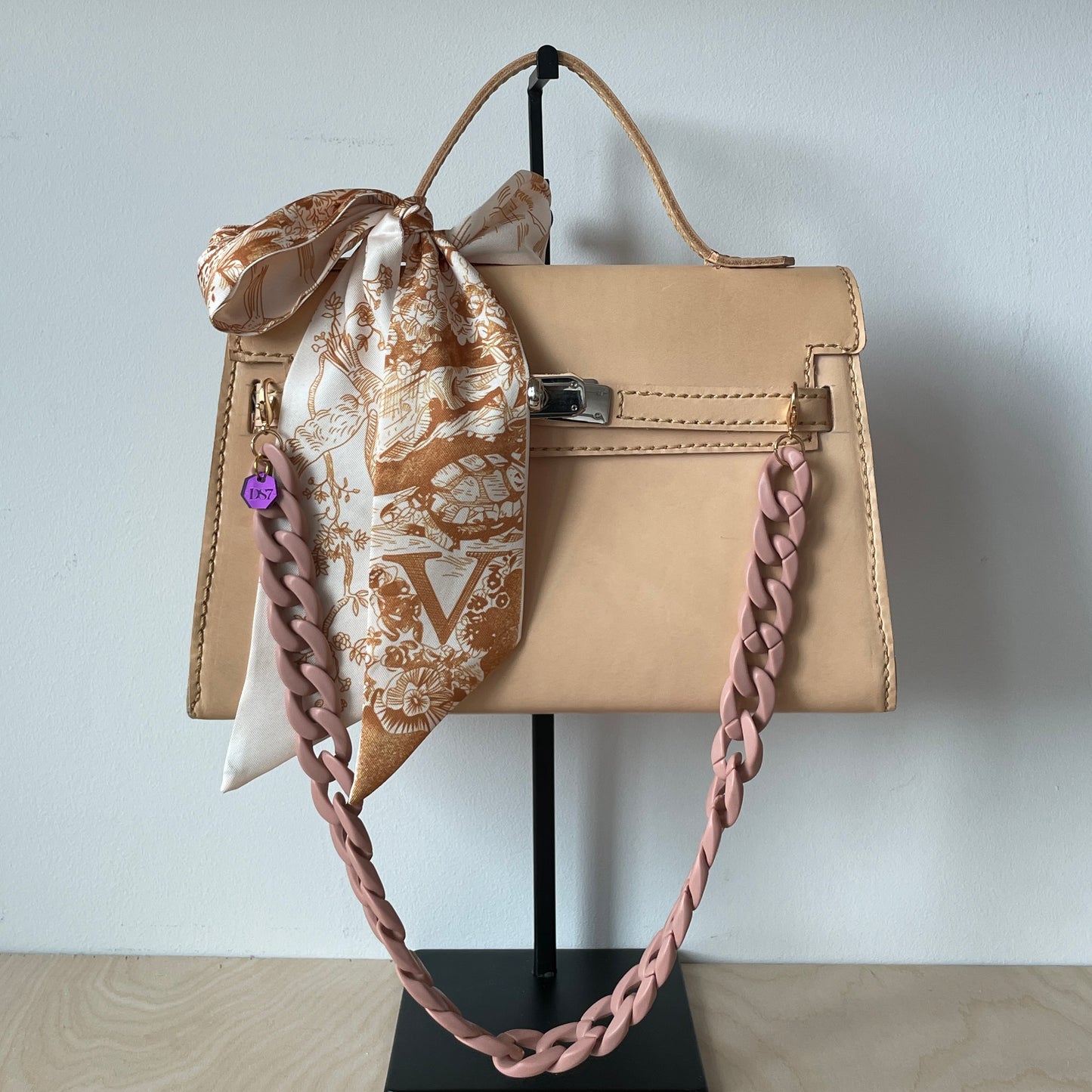 MONOGRAM SKINNY SCARF V