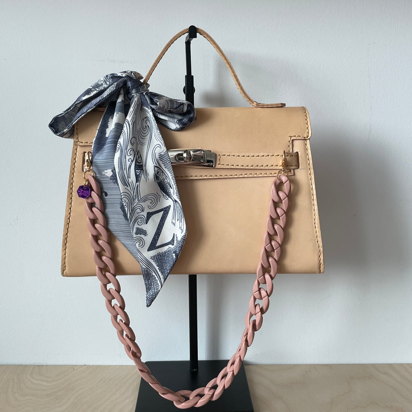 MONOGRAM SKINNY SCARF Z