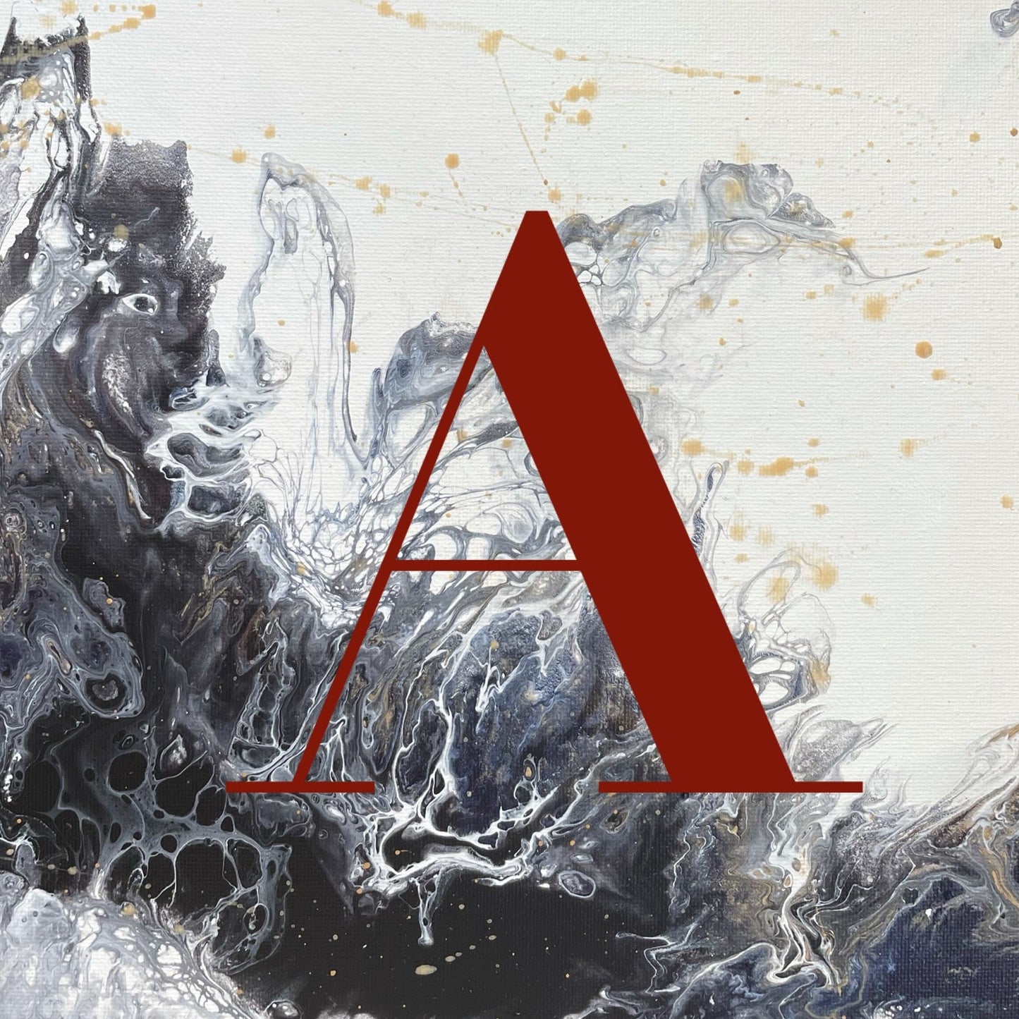 MONOGRAM SKINNY SCARF A