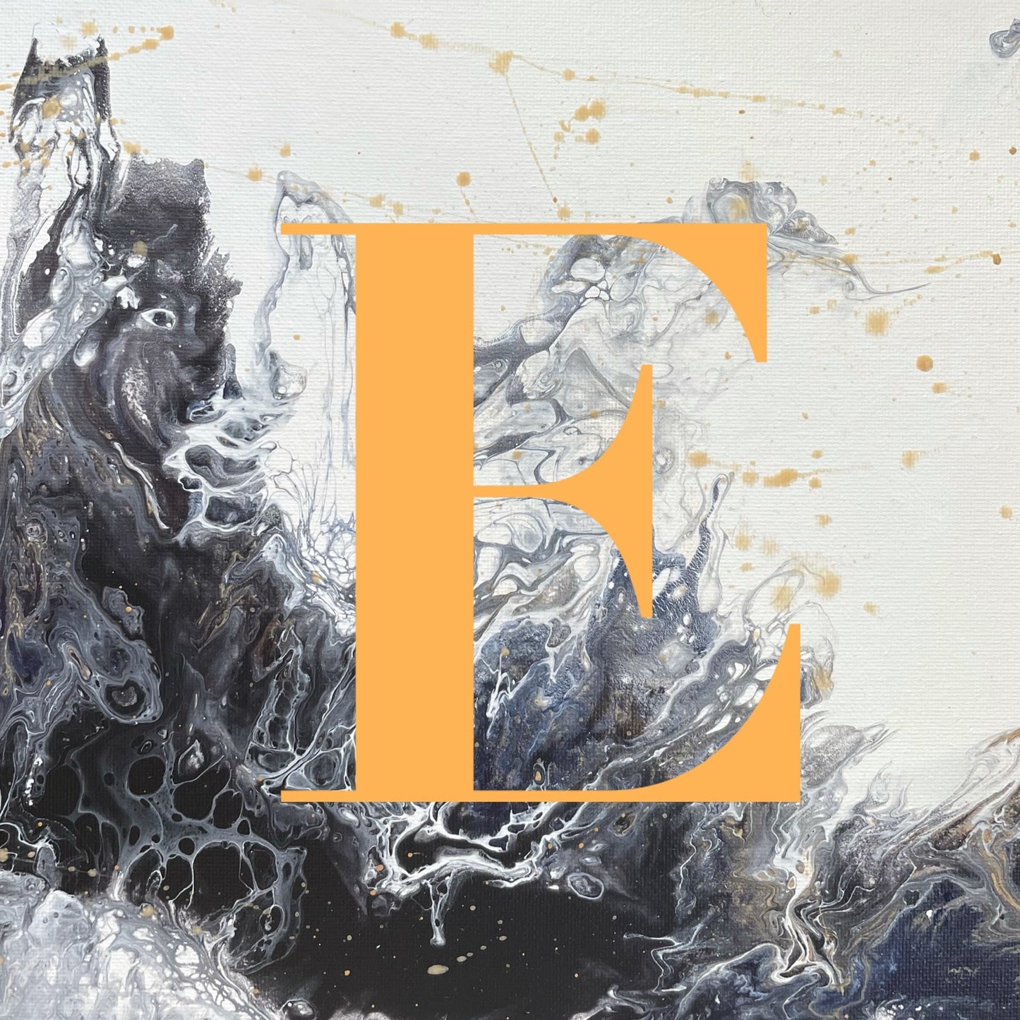 MONOGRAM SKINNY SCARF E