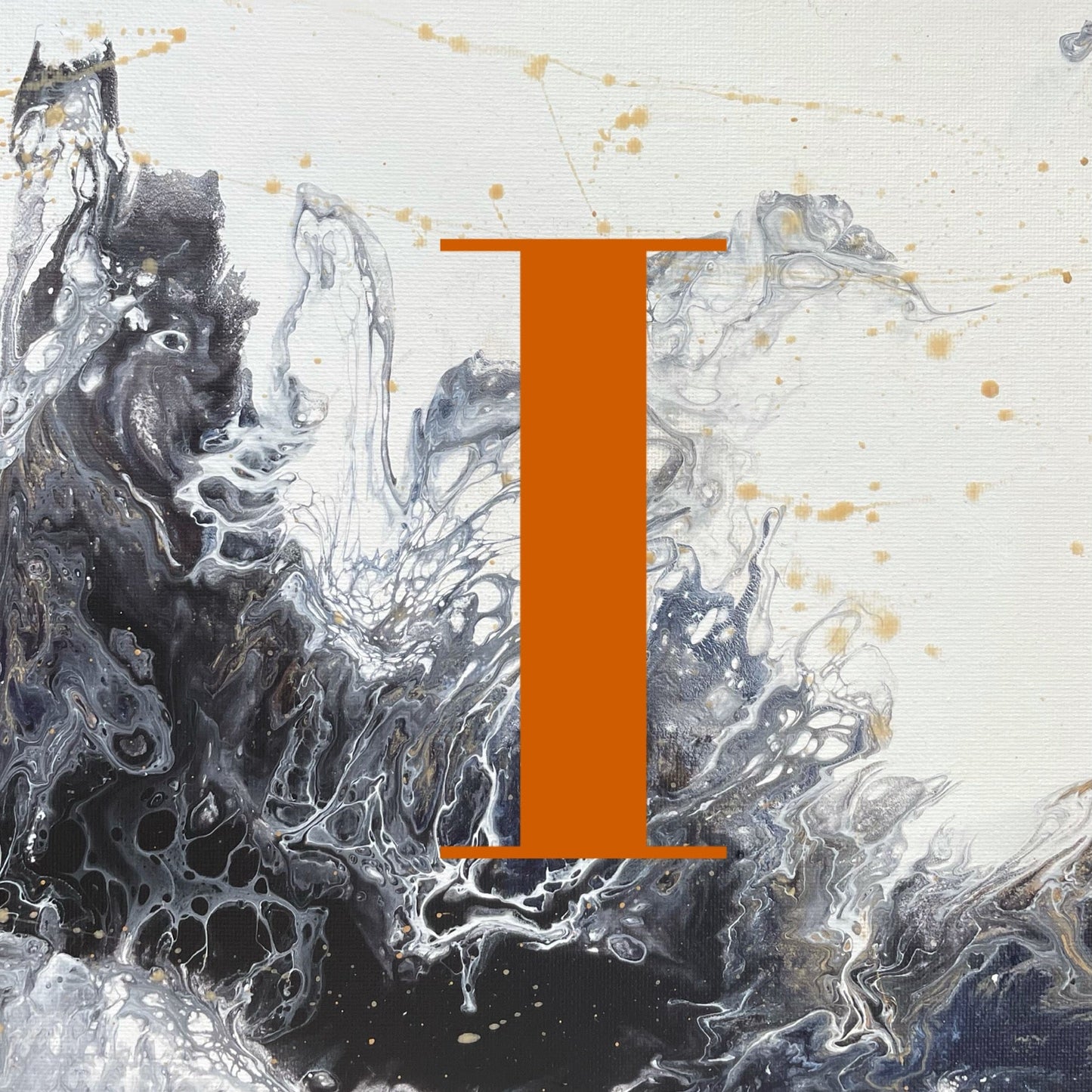 MONOGRAM SKINNY SCARF I