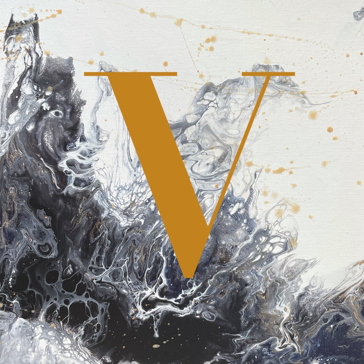 MONOGRAM SKINNY SCARF V